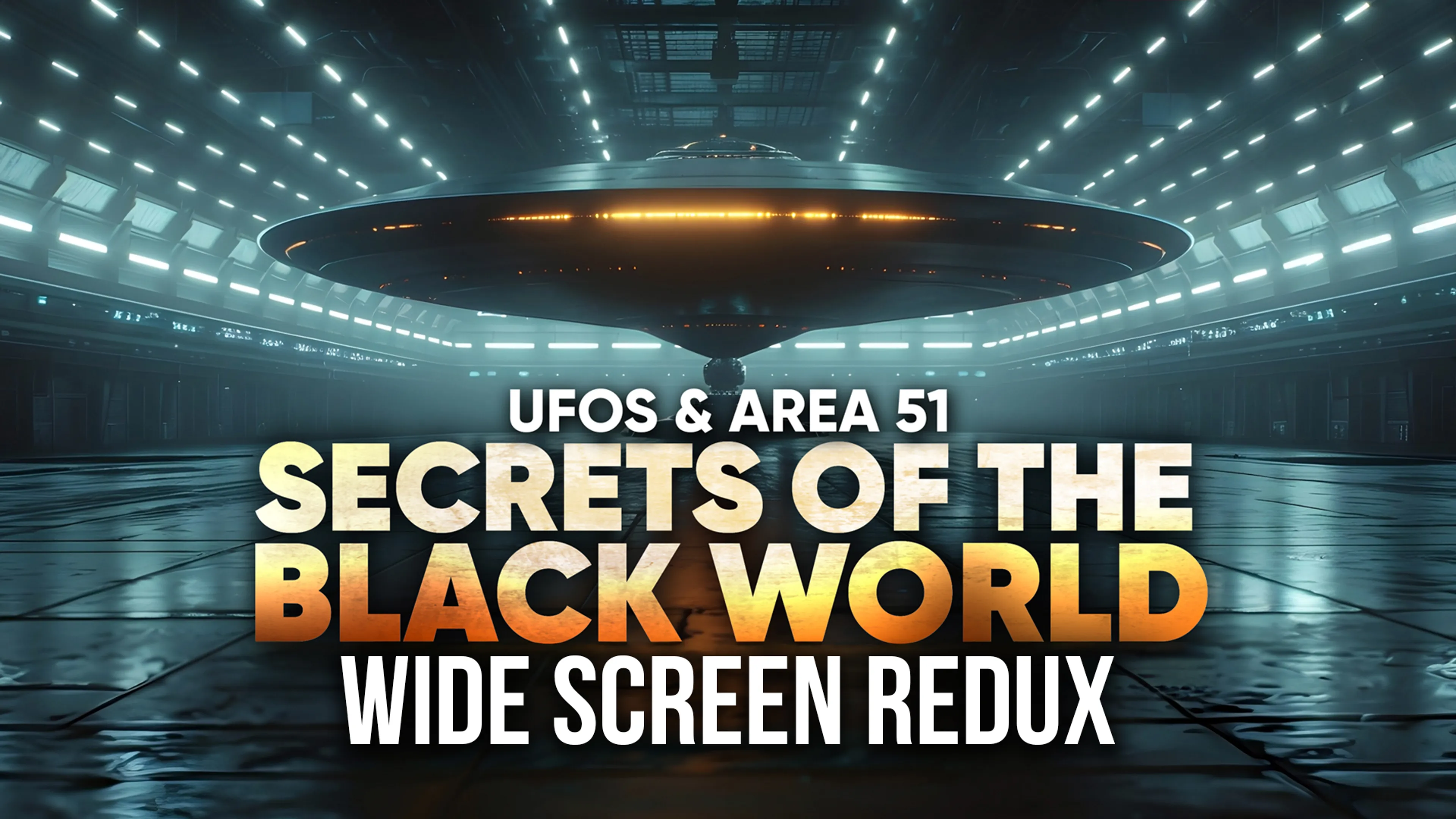 UFOs and Area 51: Secrets of The Black World: Wide Screen Redux poster